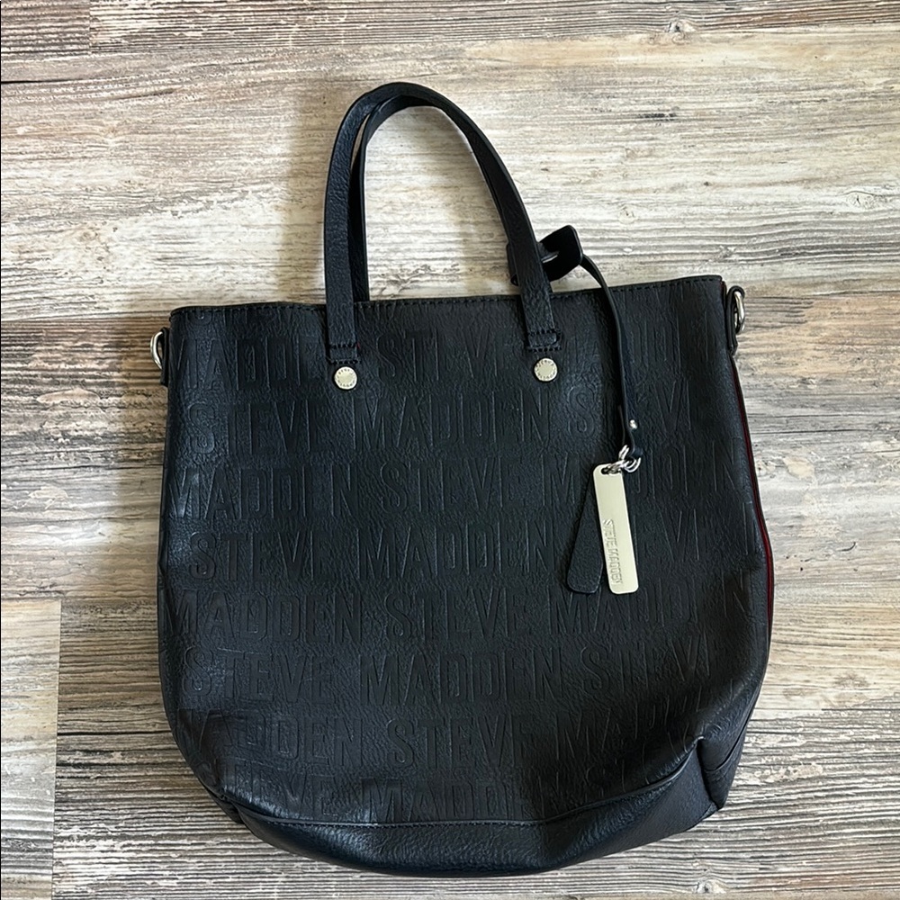 Steve Madden Black Bag - like new!